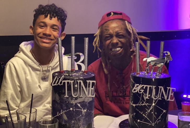 Dwayne Carter III quietly supports his father, Lil Wayne, at key moments.