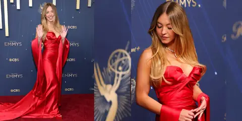 Why Sydney Sweeney’s Red Emmys Gown Sparked Political Debate